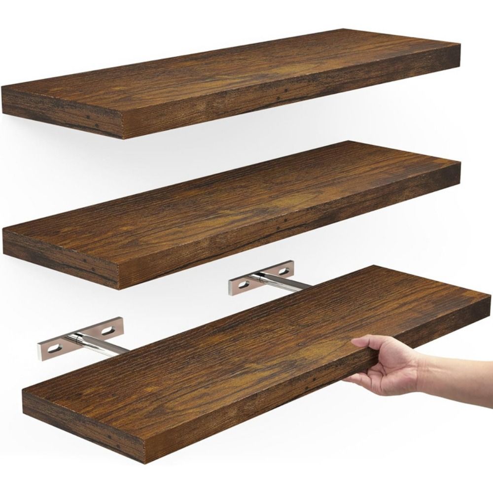 Shelf Bracket Pair - Holz hängende Lager regal langlebige Wand