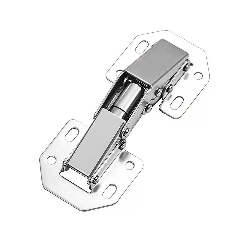 Furniture And Hardware Supplies - 2 Stück Edelstahl Verdeckte Küchenschrank-Scharniere Wohnmobil-Türstützen