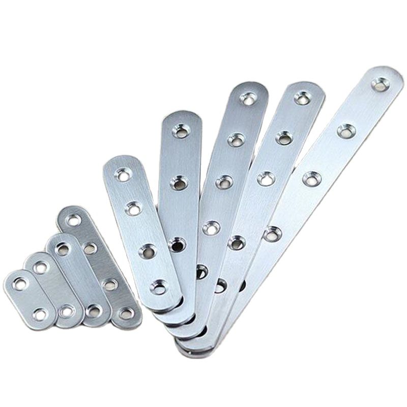 Furniture Hardware Wholesale - 10 Stück Edelstahl-Eckhalterung, feste Beschläge, Verbindungsstücke,