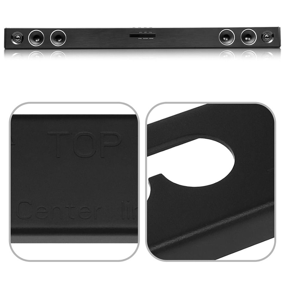 Shelf Bracket Pair - Wandhalterung Sound Bar Halterungen Anti-Drop Metall