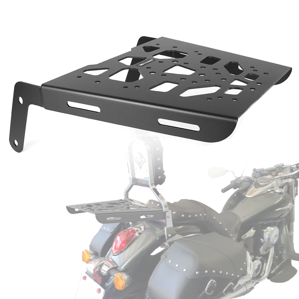Shelf Bracket Pair - Motorrad Gepäckträger Für Kawasaki Vulcan 900