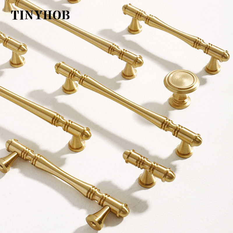 Furniture Hardware Wholesale - Gold Schrankgriffe Schreibtisch Schubladengriff Möbel Türknauf