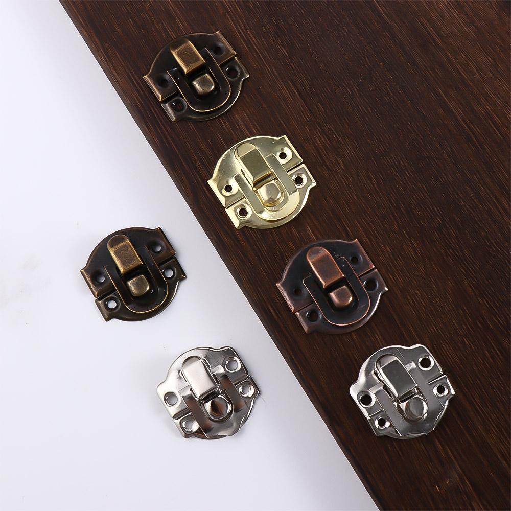 Furniture Hardware Vintage - 10 Stück antikes Schloss Holz Schmucks