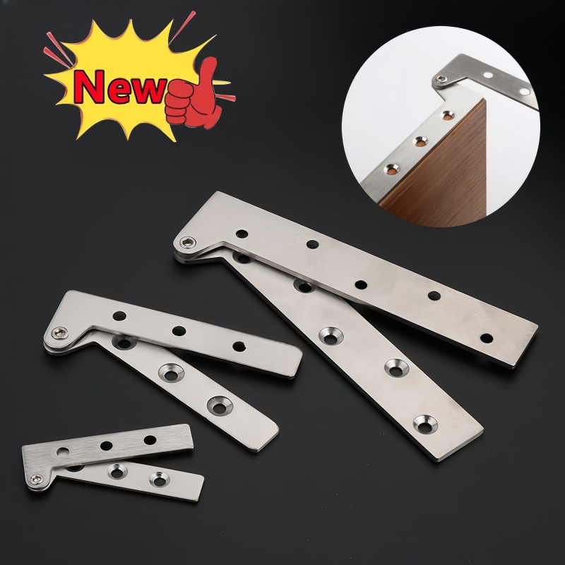 Furniture And Hardware Supplies - 1 Stück Edelstahl-Verbindungs-Türscharnier für Küchenschränke, Möbelzubehör,