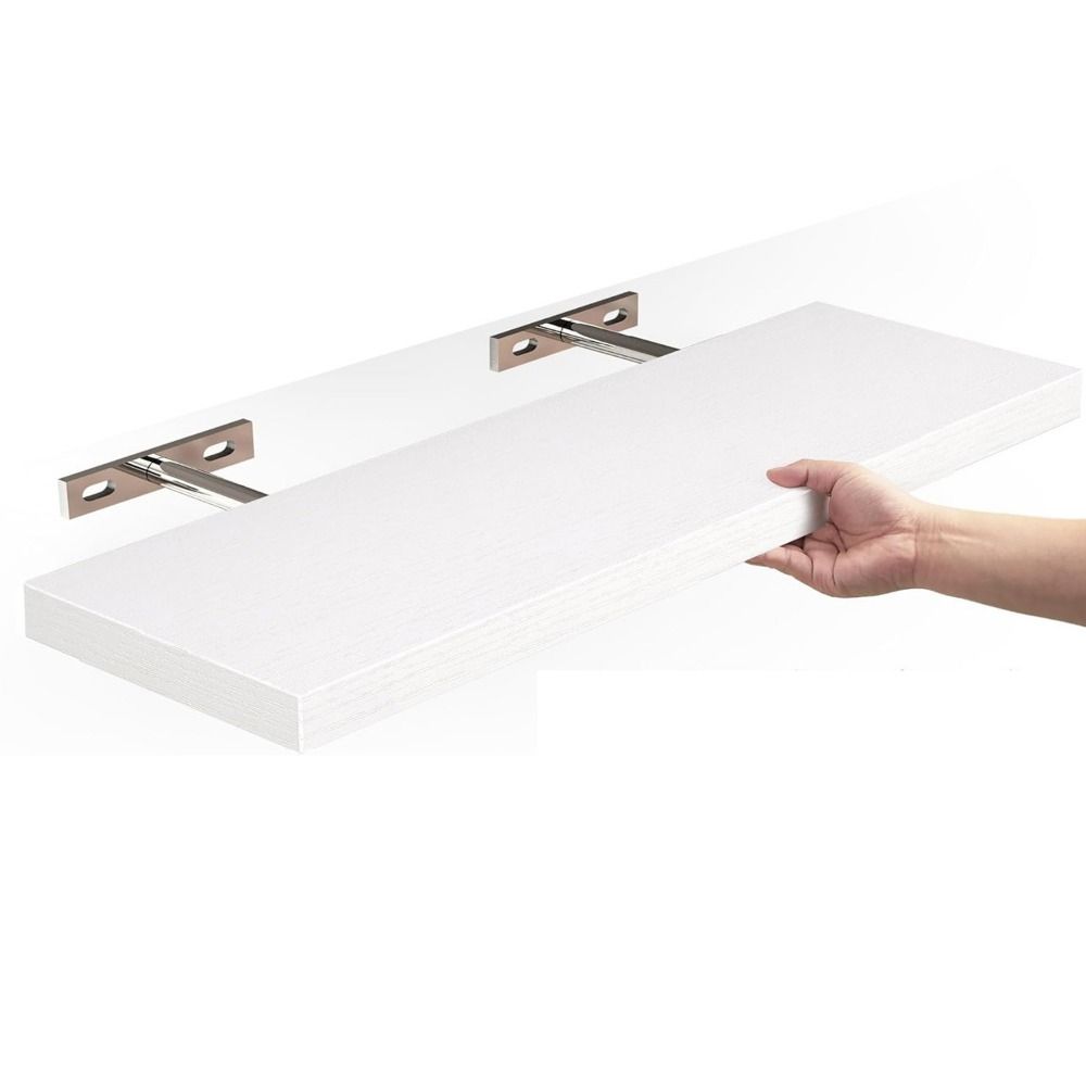 Holz hängende Lager regal lang – Shelf Bracket Pair Bewertung und Preis