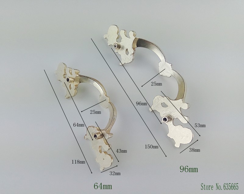 Antik Silber klassische Möbel  – Furniture Hardware Vintage Bewertung und Preis