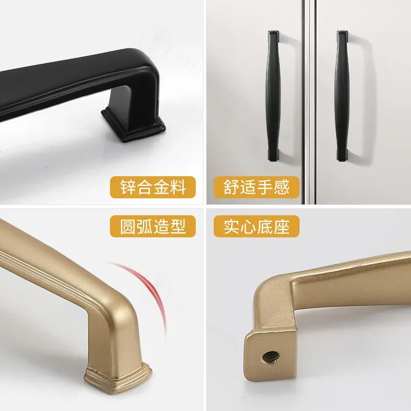 Yijia Schwarzer Schranktürgrif – Furniture Hardware Wholesale Bewertung und Preis