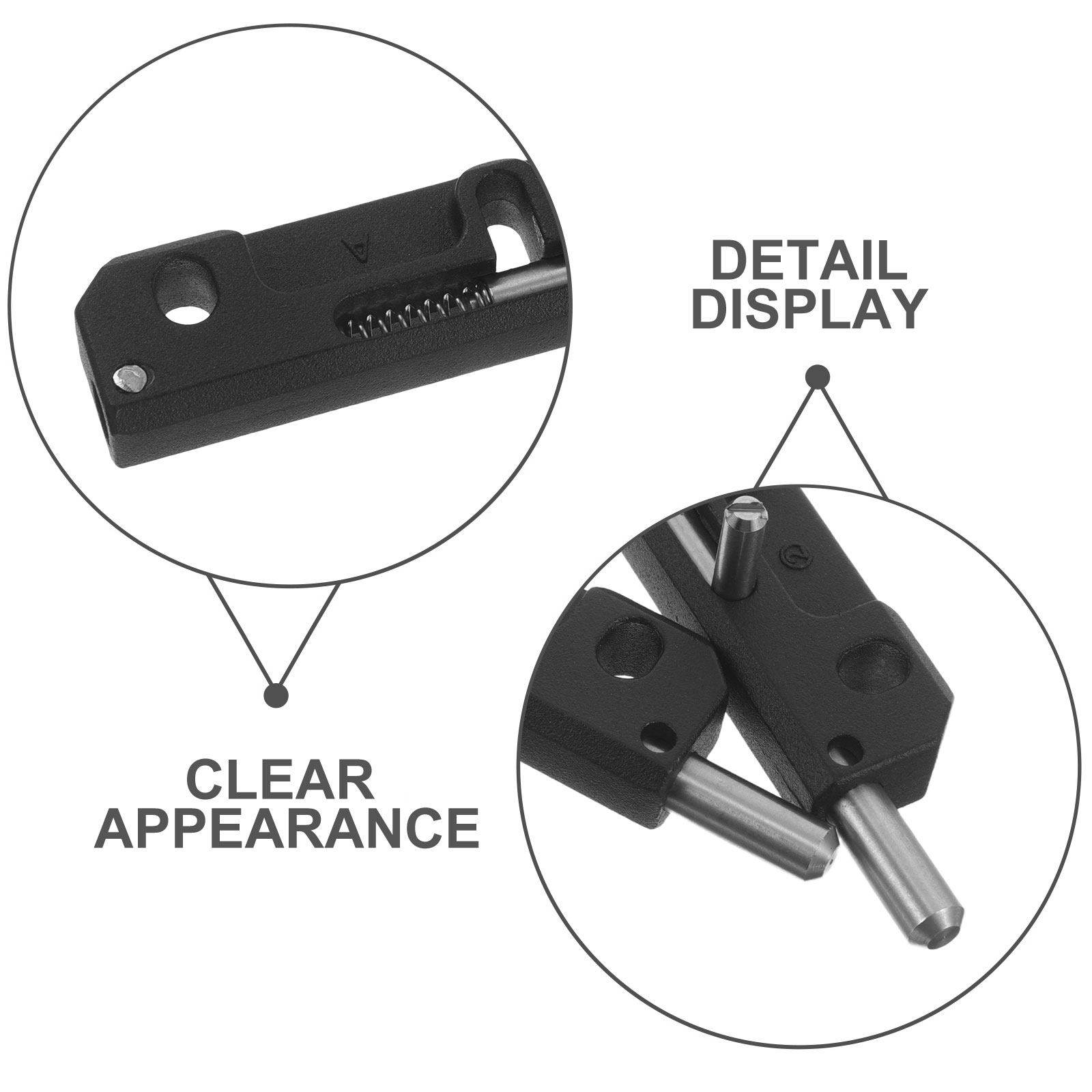 2 Stück Zylinderriegel Türverr – Barrel Bolt Slide Bewertung und Preis