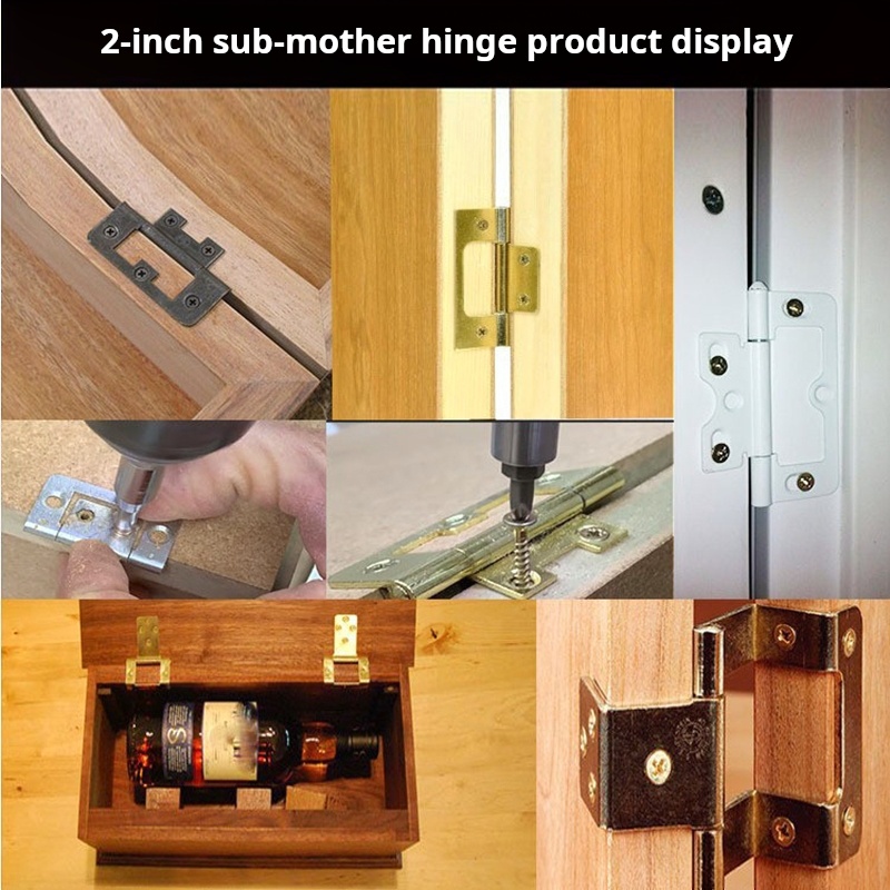 1PCS 2-zoll Mutter kind Scharn – Furniture Hardware Photos Bewertung und Preis