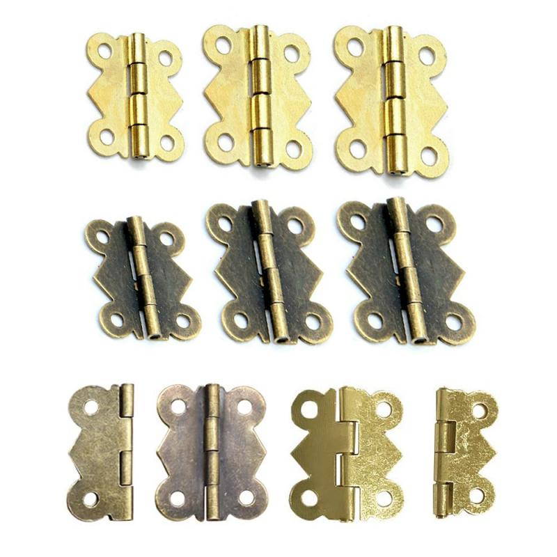 10/20 Stück Scharniere mit Sch – Furniture Hardware Antique Bewertung und Preis