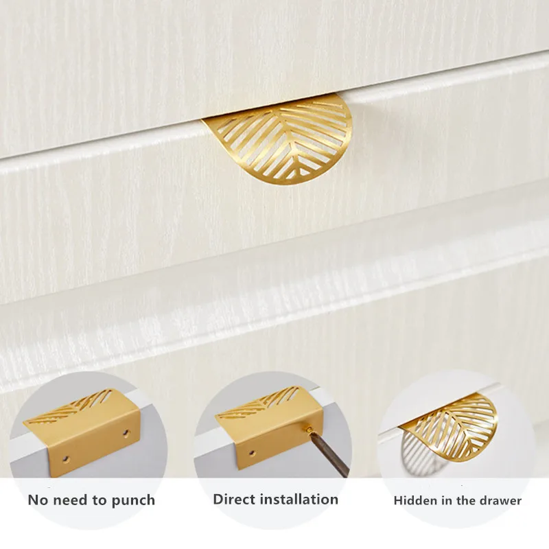 2026 Neue Blattförmige Messing – Furniture Hardware Wholesale Bewertung und Preis