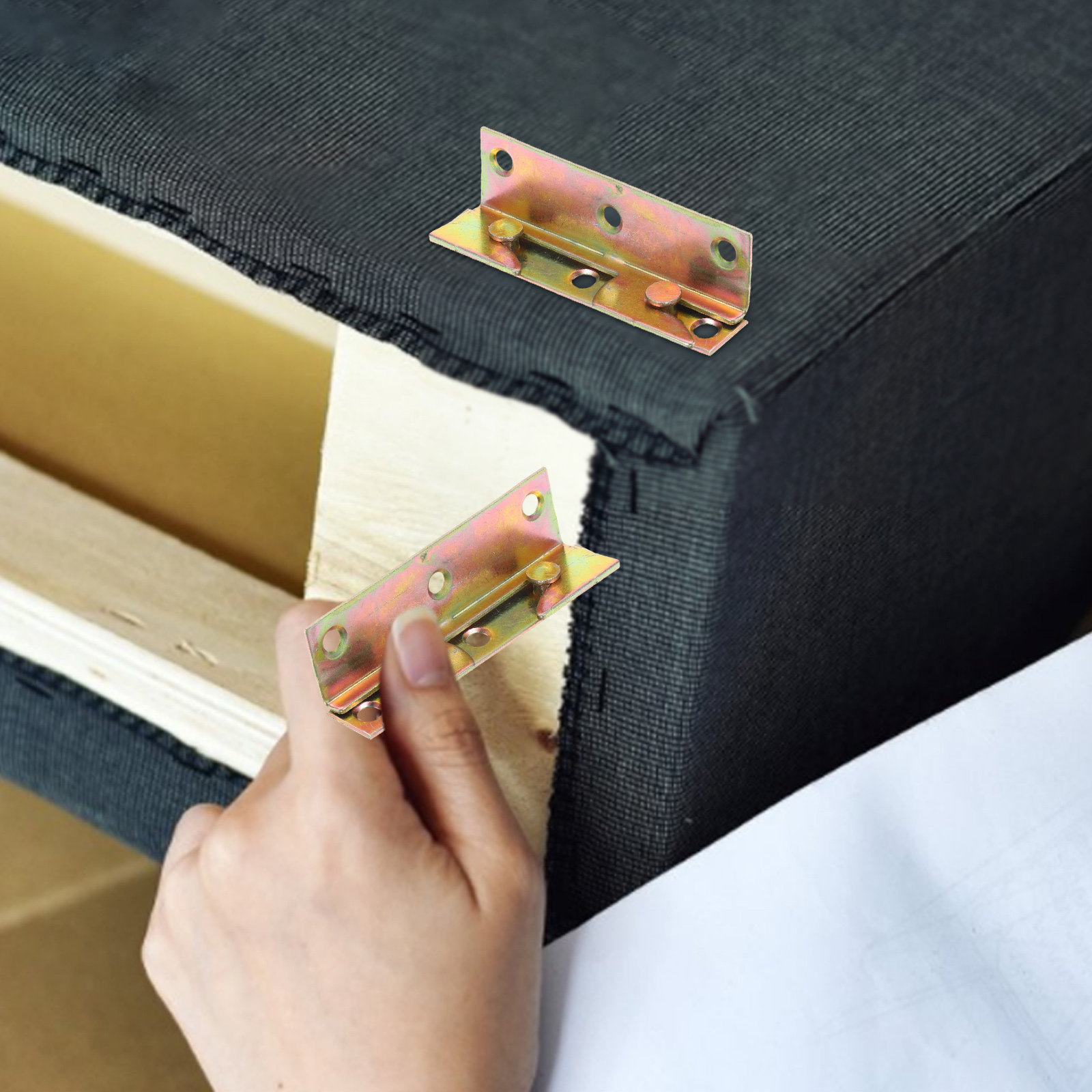 4 Stück Bettverbinder, Möbelha – Furniture And Hardware Supplies Bewertung und Preis