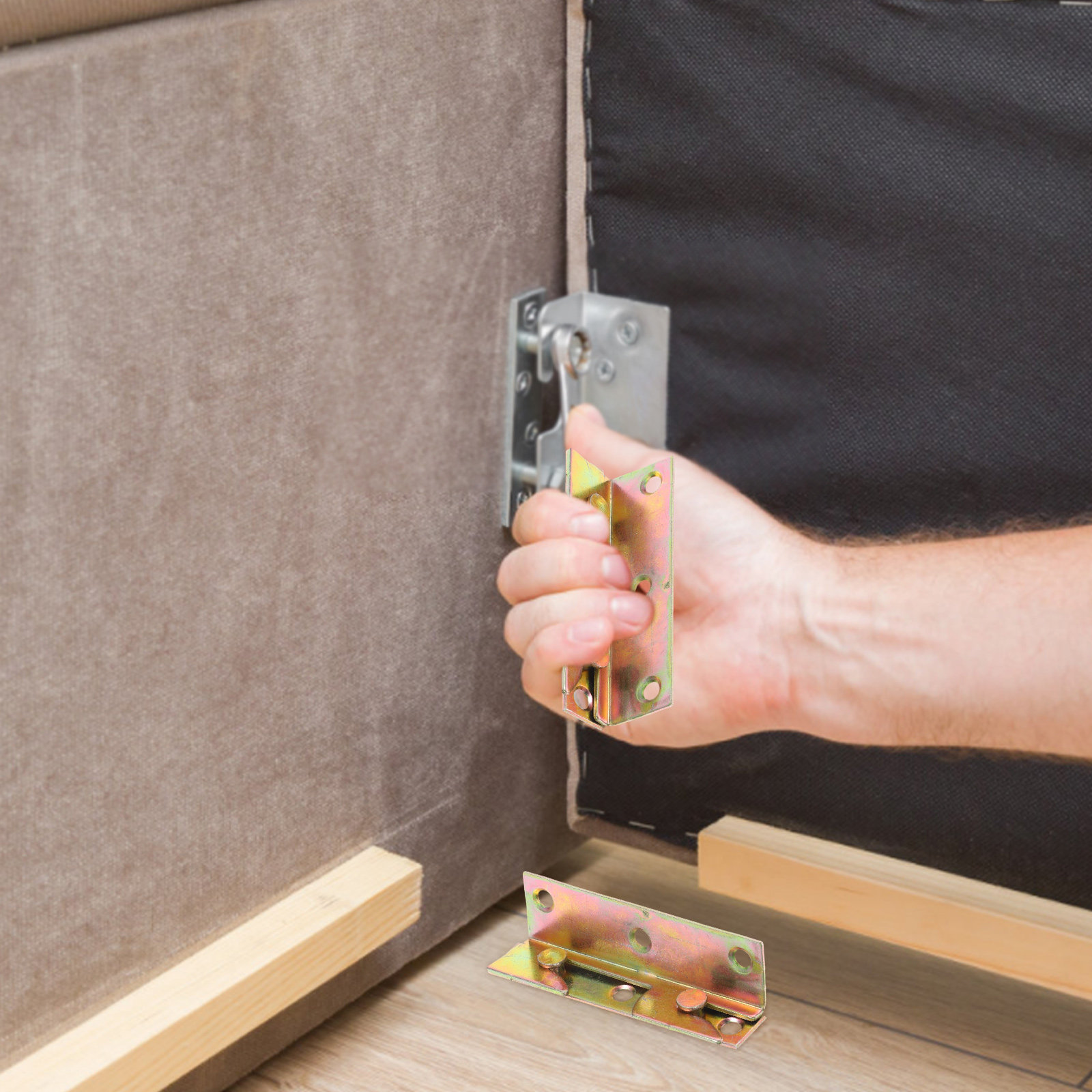 4 Stück Bettverbinder, Möbelha – Furniture And Hardware Supplies Bewertung und Preis
