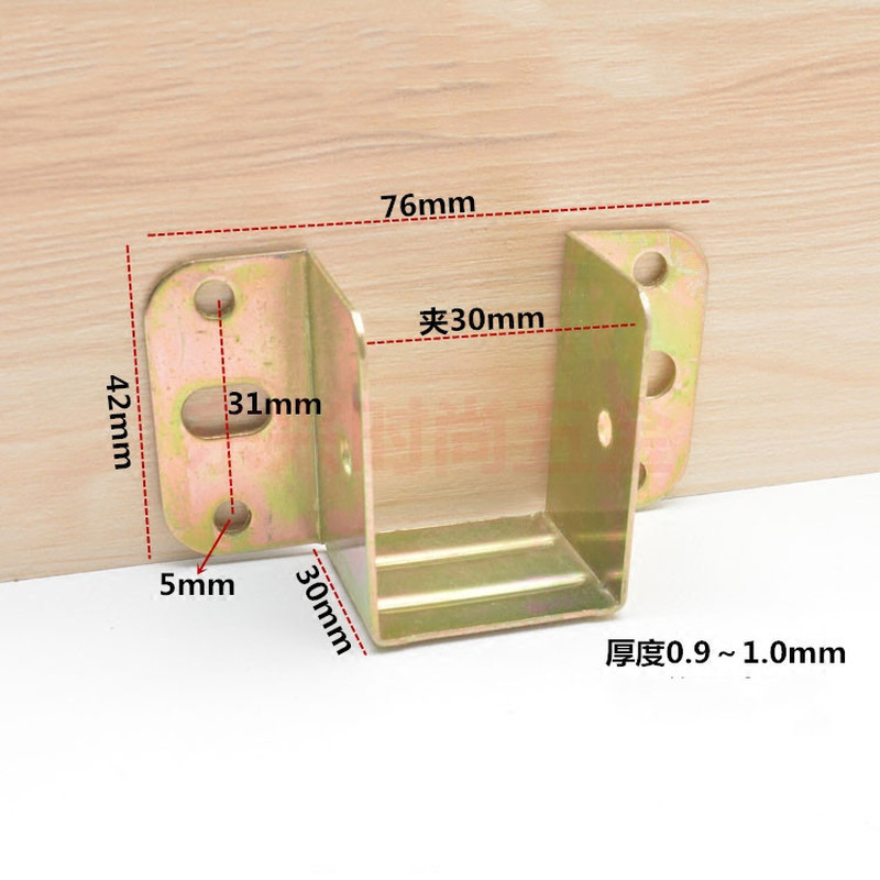 8 stücke Bett Strahl Unterstüt – Furniture Hook Hardware Bewertung und Preis