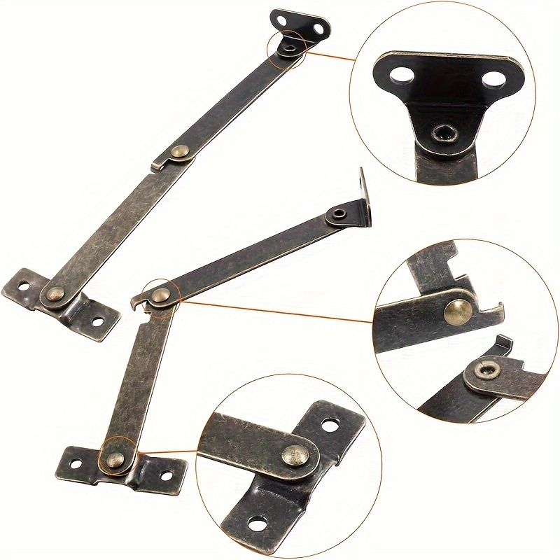 2er-Pack Klappbare Deckelstütz – Furniture Hardware Antique Bewertung und Preis