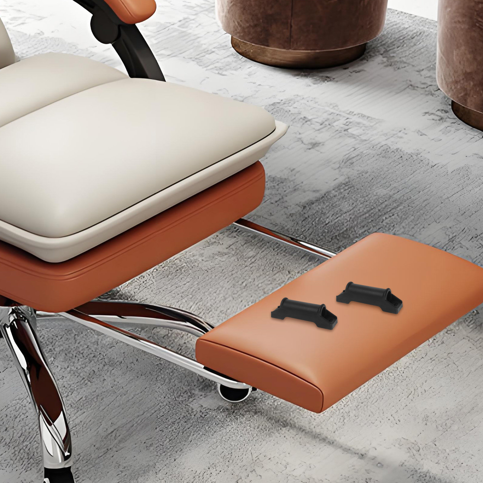 4er-Set Schreibtischstuhl-Fußs – Furniture And Hardware Supplies Bewertung und Preis