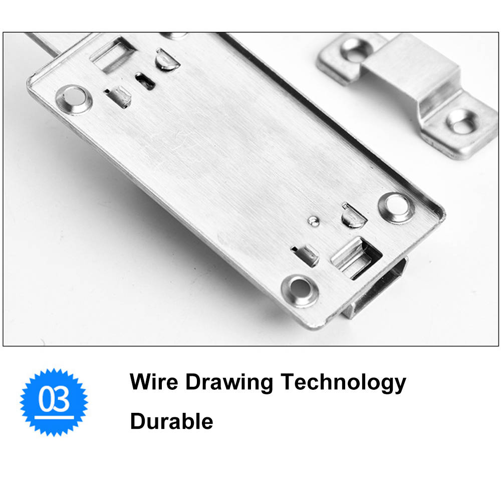 1 Stück Edelstahl doppelseitig – Barrel Bolt Slide Bewertung und Preis