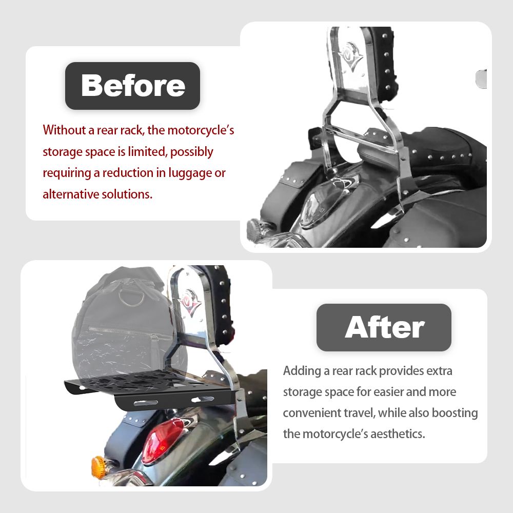 Motorrad Gepäckträger Für Kawa – Shelf Bracket Pair Bewertung und Preis