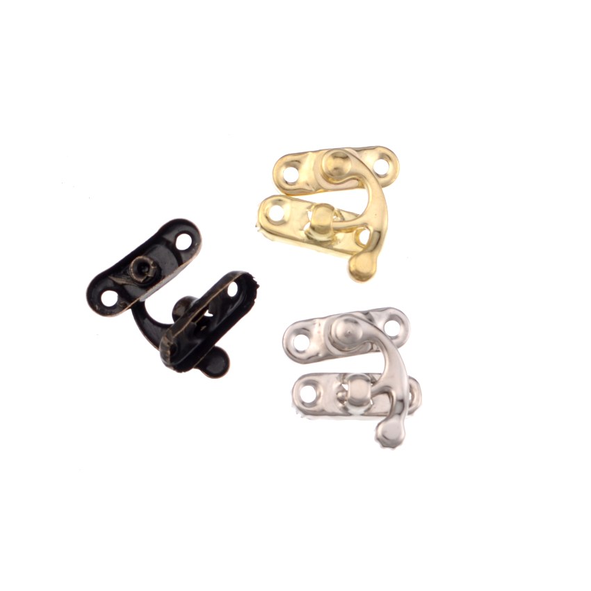 Antike Messing Holz Fall haspe – Furniture Hook Hardware Bewertung und Preis