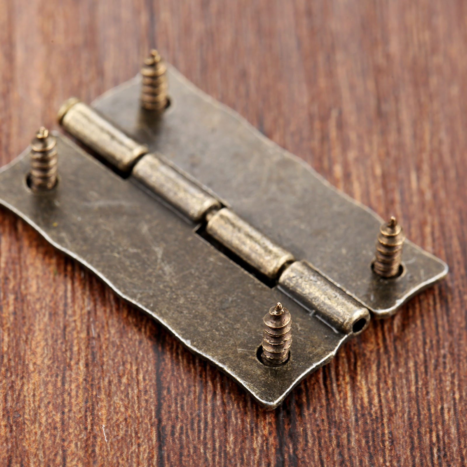 2 stücke Antike Bronze Scharni – Furniture Hardware Antique Bewertung und Preis