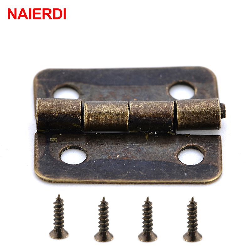 50PCS NAIERDI Antike Scharnier – Furniture Hardware Vintage Bewertung und Preis
