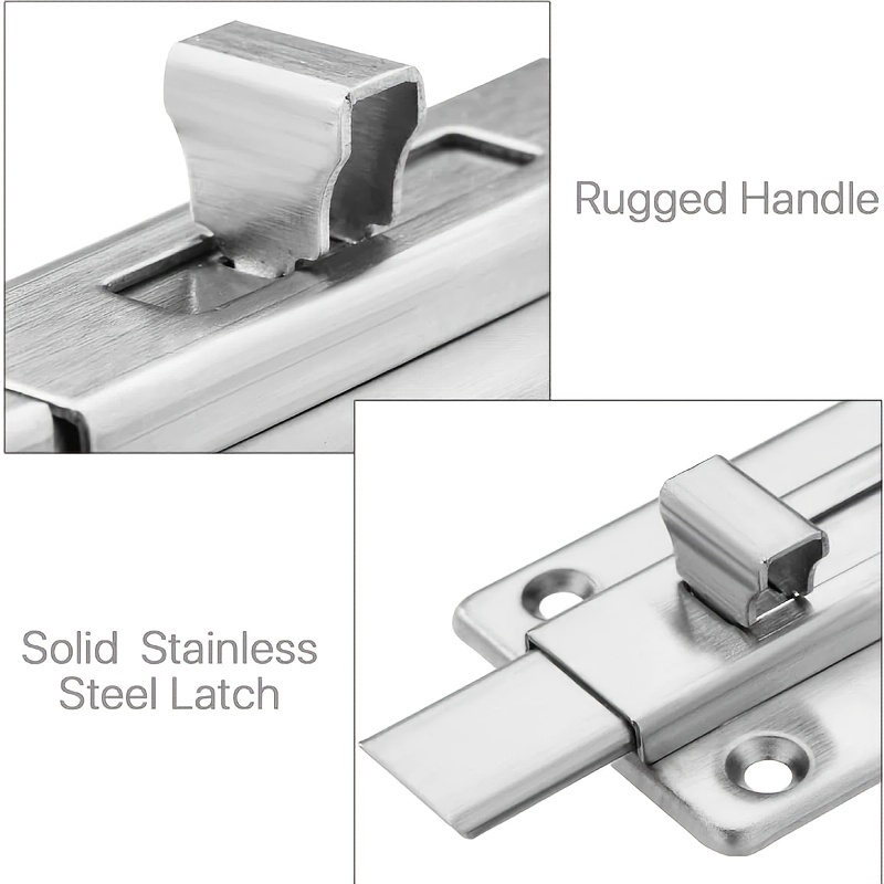 2/3/4 Zoll Edelstahl-Türriegel – Barrel Bolt Slide Bewertung und Preis